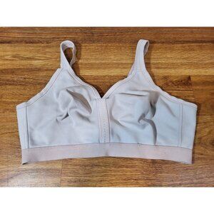SOMA Embraceable FC Wireless Unlined Bra  Full Coverage Size 40D nude beige